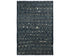10x14 Moroccan Blue Hand Woven Wool Area Rug